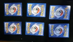 Pokemon Fossil Base Set 1 + 2 Vintage Holo Cards Lot 6 Poliwrath Chansey Lapras - Image 2