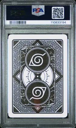 2019 BICYCLE NARUTO SHIPPUDEN PLAYING CARDS NARUTO UZUMAKI 6 OF HEARTS PSA 10 - Image 2