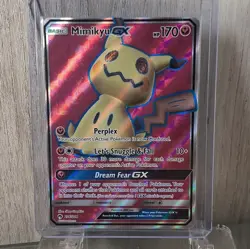Pokemon Company Mimikyu GX Full Art Holo 206/214 SM Lost Thunder English 170 - Image 1