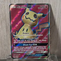 Pokemon Company Mimikyu GX Full Art Holo 206/214 SM Lost Thunder English 170 - Image 3