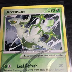 Pokemon Card - Arceus (AR2) Arceus AR2 Holo Holo Rare Lp+ - Image 2