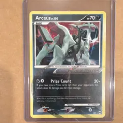 Pokemon TCG Arceus AR1 Holo Rare Arceus Set English 2009 - LP - Image 1