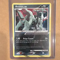 Pokemon TCG Arceus AR1 Holo Rare Arceus Set English 2009 - LP - Image 2