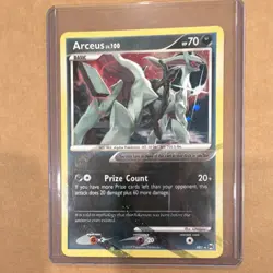 Pokemon TCG Arceus AR1 Holo Rare Arceus Set English 2009 - LP - Image 3