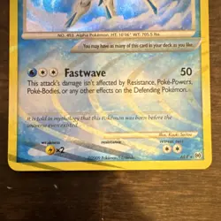 Pokemon TCG Arceus AR4 Arceus Set Holo Rare Basic 90 HP Fastwave 50 EN - Image 3