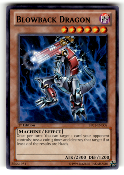 Blowback Dragon BP01-EN008 1st Edition Rare Battle Pack: Epic Dawn - Image 1