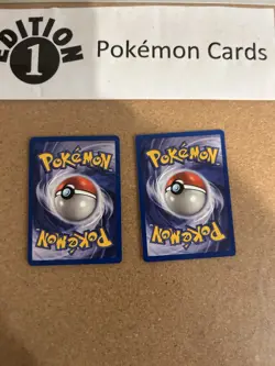 Nidorina + Nidoran 1st Edition Pokemon Card Lot Vintage WOTC - Image 2