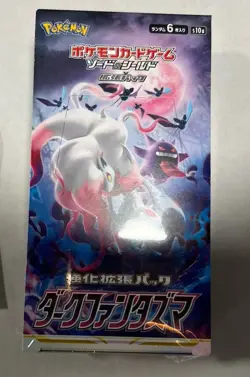Pokemon Card Sword & Shield Dark Phantasma Booster Box Japanese Sealed USA #2 - Image 1