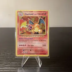 Pokemon TCG Evolutions Holo Rare Charizard XY 2016 Card 11/108 LP/MP - Image 1