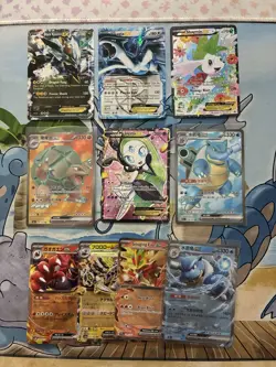 Pokemon Card Full Art Alt Art Fire Lugia Blastoise Shaymin - Image 1