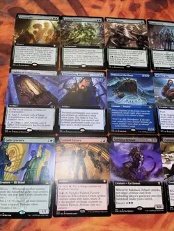 MTG Rare Lot X15 Borderless Art- Magic The Gathering Full Art Lot Mint TCG Cards - Image 3