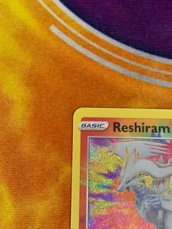C1110 POKEMON TCG RESHIRAM NM-LP CARD HOLO #017 SHINING FATES RARE - Image 3