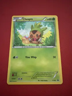 Chespin XY88 Black Star Promo XY Holo Pokemon Card NM - Image 1