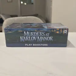 MTG MAGIC THE GATHERING MURDERS AT KARLOV MANOR PLAY BOOSTERS BOX FACTORY SEALED - Image 2