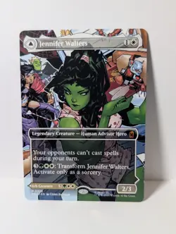 Jennifer Walters - Borderless (0328) - Marvel MSH - NM - MTG Mythic Flip - Image 1