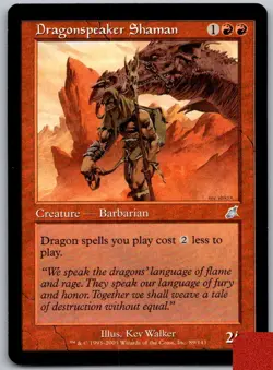 Dragonspeaker Shaman 89 Uncommon Scourge Magic: The Gathering Lightly Played - Image 1