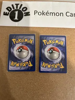 Primeape + Mankey 1st Edition Pokemon Card Lot Vintage WOTC - Image 2