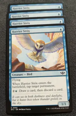 Harrier Strix X4 - Playset - OTJ - MTG - NM Unplayed - EN - 0052 - Image 1