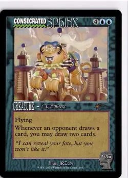 MTG Secret BrainDead Lair Non-Foil Consecrated Sphinx () 1657 SLD M NM Scan Magi - Image 1