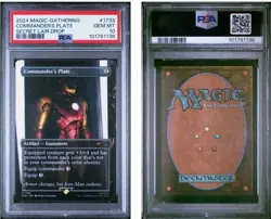 MTG PSA 10 "Commander's Plate" #1733 Non-Foil Secret Lair GM X Marvels Iron Man - Image 3