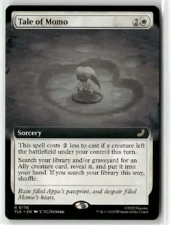 MTG Tale of Momo 0176 Regular (Extended Art) Avatar: Eternal-Legal TLE NM - Image 1