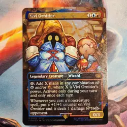 MTG Final Fantasy Chocobo Foil Vivi Ornitier (Borderless) Tracks FIN 0570 NM - Image 1