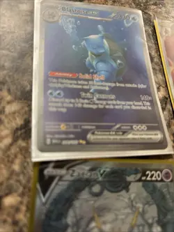 Blastoise ex 200/165 Sv: Scarlet & Violet 151 Holo With Other Rare Cards. - Image 3