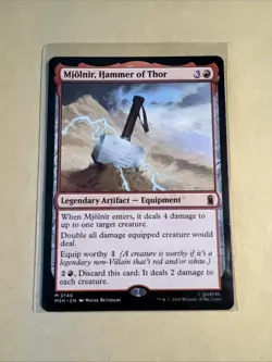 MTG Mjolnir, Hammer of Thor MSH 0146 M NM Regular - Image 2