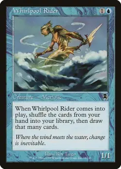 Whirlpool Rider - Foil Apocalypse MP MTG - Image 1