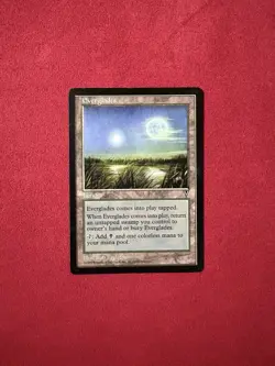 Everglades - Visions Magic The Gathering MTG 90’s Classic Card Vintage - Image 1