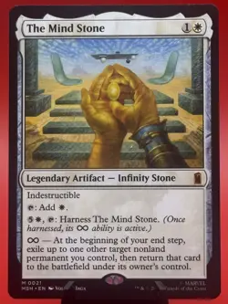 The Mind Stone Marvel Super Heroes Magic The Gathering MTG TCG CCG - Image 1