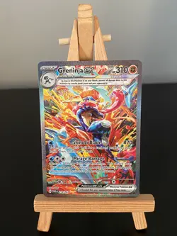 Greninja EX 214/167 Twilight Masquerade SIR Holo Pokemon Card - Mint - Image 1