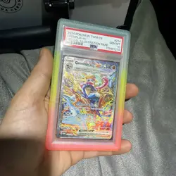 Pokemon TCG Greninja EX 214 /167 PSA 10 Twilight Masquerade SIR guard inc - Image 1