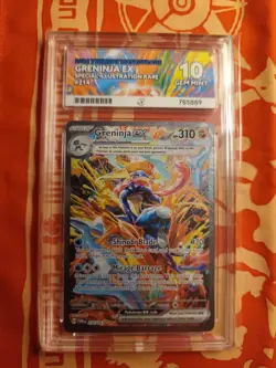 Pokemon TCG - Twilight Masquerade - Greninja EX 214/167 SIR - Ace10 - Image 1