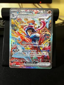 Greninja EX 214/167 SIR Pokemon Twilight Masquerade - Image 1