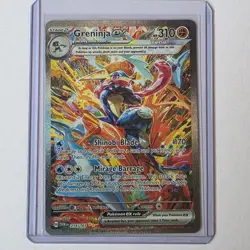 Pokemon TCG Twilight Masquerade Greninja EX 214/167 - Image 1