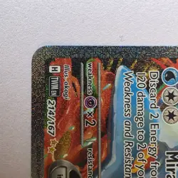 Pokemon TCG Twilight Masquerade Greninja EX 214/167 - Image 3