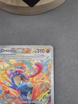 Pokemon TCG Twilight Masquerade Greninja EX 214/167 English #1 - Image 5