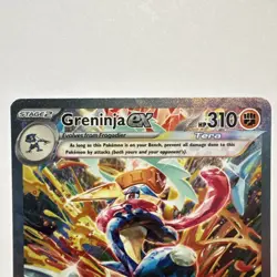 Pokemon TCG Twilight Masquerade Greninja EX 214/167 English - Image 5