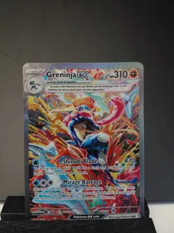 Pokemon TCG Twilight Masquerade Greninja EX SIR 214/167 - Image 1
