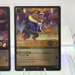 Lorcana Fabled Belle & Beast Pair Of Two Foils NM - Image 5