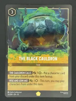 THE BLACK CAULDRON Legendary 32/204 Disney Lorcana Whispers in Well Non Foil - Image 2