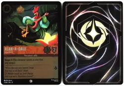 Disney Lorcana TCG Alan-a-Dale 7/204 Foil Wilds Unknown - Image 3