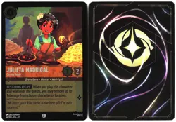 Disney Lorcana TCG Julieta Madrigal Caring Baker 24/204 Foil Wilds Unknown - Image 3