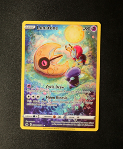 Pokemon Card TCG - Lunatone GG11/GG70 - Crown Zenith - Rare Holo - NM ⭐ - Image 1