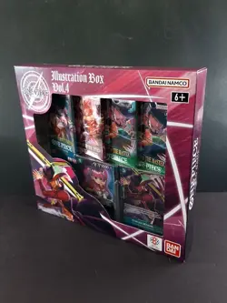 2025 One Piece Trading Card Game Illustration Box Vol. 4 FACTORY SEALED Japanese - Image 1
