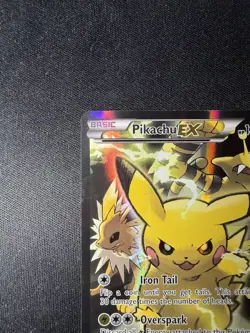 Pikachu EX Full Art Black Star Promo Pokemon Card XY124 - Image 2