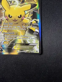 Pikachu EX Full Art Black Star Promo Pokemon Card XY124 - Image 4