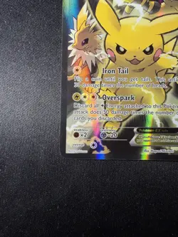 Pikachu EX Full Art Black Star Promo Pokemon Card XY124 - Image 5