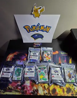 VINTAGE POKEMON CARD MYSTERY PACKS!!!! 40 cards per pack ALL VINTAGE. - Image 4